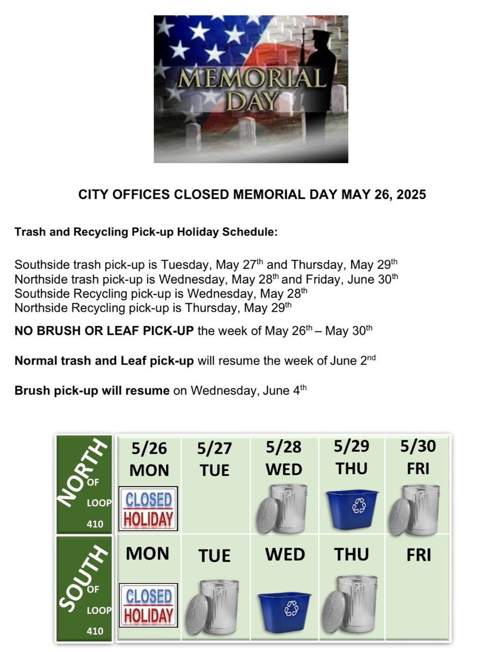 Memorial Day