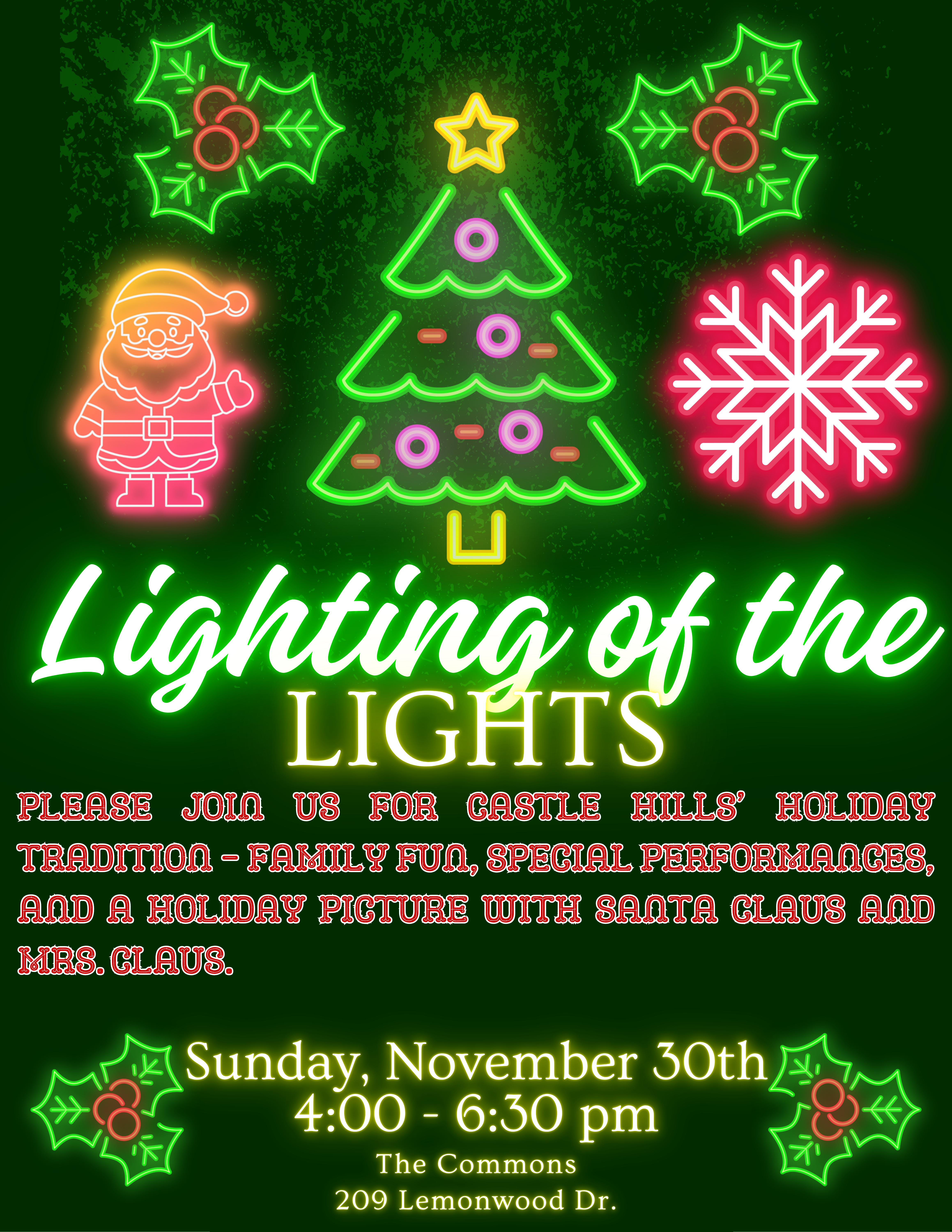 Lighting of the Lights 2025